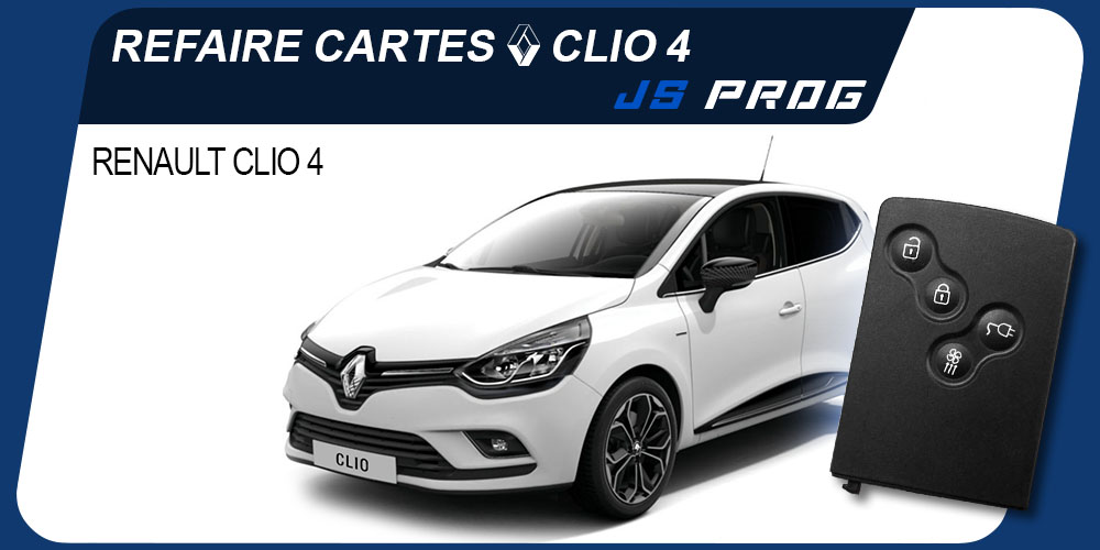 Carte Renault Clio 4