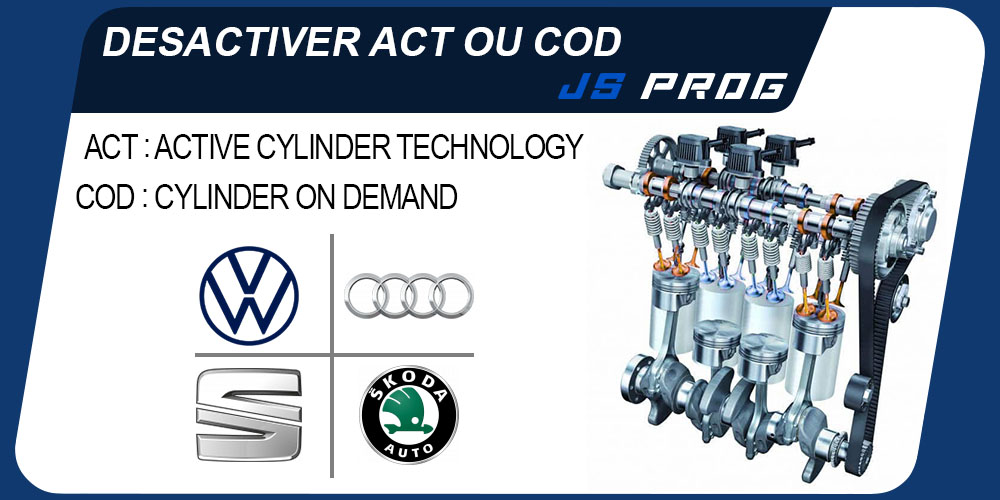 Désactiver ACT ou COD (mode ECO 2 cylindres)