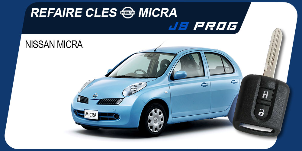Clé Nissan Micra