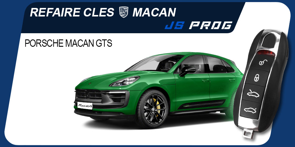 Clé Porsche Macan