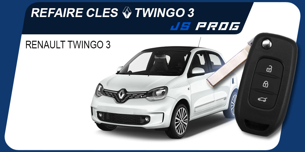 Clé Renault Twingo